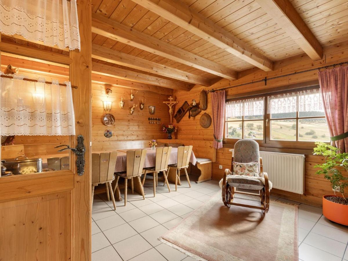 Chalet In Hinterrod Thuringia With Sauna Eisfeld Exterior foto